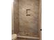 Updated bathroom with marble-look shower tiles at 2664 Hull St, North Charleston, SC 29405