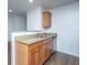 Kitchen with granite countertops and stainless steel sink at 275 Jackson St, Goose Creek, SC 29445