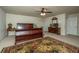 Bedroom with sleigh bed, dresser, and rug at 104 Pavilion St, Summerville, SC 29483