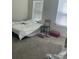 Bedroom with gray carpet, a bed, and a luggage at 106 Helena Park Dr Dr, Summerville, SC 29486