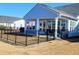 Home with fenced backyard, patio, and grilling area at 123 Leeward Lndg, Summerville, SC 29486