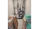 Unfinished basement with HVAC unit and ample storage space at 123 Leeward Lndg, Summerville, SC 29486