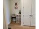Bright hallway with double doors and light oak floors at 123 Leeward Lndg, Summerville, SC 29486