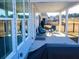 Relaxing patio with seating area, great for outdoor entertaining at 123 Leeward Lndg, Summerville, SC 29486