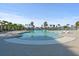 Spacious pool with ample seating offering plenty of space for lounging at 123 Leeward Lndg, Summerville, SC 29486