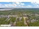 Aerial view of wooded lot with approximate boundaries shown at 1575 Tacky Point Rd, Wadmalaw Island, SC 29487
