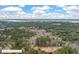 Aerial view of a long wooded lot near a body of water at 1575 Tacky Point Rd, Wadmalaw Island, SC 29487