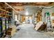 Unfinished basement workshop,plenty of room for storage at 1575 Tacky Point Rd, Wadmalaw Island, SC 29487