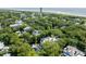 Aerial view of the property with ocean views at 1750 Ion Ave, Sullivans Island, SC 29482