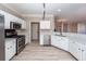 Modern kitchen with stainless steel appliances at 1800 Palmetto Isle Dr, Mount Pleasant, SC 29466