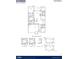 Floor plan for The Trivecta home, showing various options at 211 Bilge Rd, Ridgeville, SC 29472