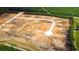 Aerial view of residential land plots ranging from .69 to .73 acres at 213 Bilge Rd, Ridgeville, SC 29472