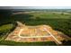 Aerial view of new home community development at 213 Bilge Rd, Ridgeville, SC 29472
