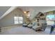 Multipurpose bonus room with sloped ceilings at 213 Bilge Rd, Ridgeville, SC 29472