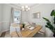 Bright home office featuring a wooden desk and neutral decor at 233 Abercom Place Dr, Moncks Corner, SC 29461