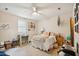 Bedroom with carpeted floor, a bed with bedding, and a dresser at 27 Chapel St, Charleston, SC 29403