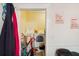 Small laundry room with washer, dryer, and drying rack at 27 Chapel St, Charleston, SC 29403