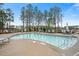 Community pool with plenty of lounge chairs and a relaxing atmosphere at 274 Tupelo Lake Dr, Summerville, SC 29486