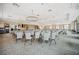 Spacious community room with rows of chairs and a stage at 274 Tupelo Lake Dr, Summerville, SC 29486