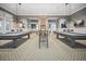 Community game room with two pool tables and seating at 274 Tupelo Lake Dr, Summerville, SC 29486