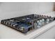 Modern gas cooktop with stainless steel finish and sleek design at 274 Tupelo Lake Dr, Summerville, SC 29486