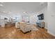 Open living space showcasing hardwood floors, a neutral color palette, and ample natural light at 274 Tupelo Lake Dr, Summerville, SC 29486