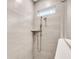 Bright shower with a built-in shelf and dual shower heads at 327 Great Lawn Dr, Summerville, SC 29486