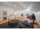 Bonus room gym with a treadmill, exercise bike, and weights at 3365 Westphal Dr, Johns Island, SC 29455