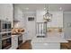 Well-equipped kitchen featuring stainless steel appliances and custom cabinetry at 3365 Westphal Dr, Johns Island, SC 29455