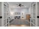 Playroom with gray geometric rug and built-in storage at 3365 Westphal Dr, Johns Island, SC 29455