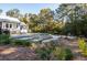 Private pool with surrounding landscaping and patio at 3365 Westphal Dr, Johns Island, SC 29455