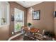 Small breakfast nook with a wooden table and chairs at 487 Switchgrass Dr, Summerville, SC 29486