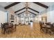Spacious community room with high ceilings and wood floors at 487 Switchgrass Dr, Summerville, SC 29486
