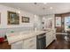 Spacious kitchen with granite countertops and stainless steel appliances at 487 Switchgrass Dr, Summerville, SC 29486