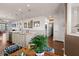 Open concept kitchen with an island and breakfast bar at 487 Switchgrass Dr, Summerville, SC 29486