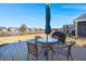 Patio furniture with a view of the pond and community at 487 Switchgrass Dr, Summerville, SC 29486