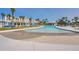 Resort-style pool with a shallow entry area at 487 Switchgrass Dr, Summerville, SC 29486