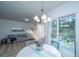Bright dining area with access to the backyard patio at 523 Truman Dr, Goose Creek, SC 29445