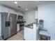 Modern kitchen featuring stainless steel appliances and granite countertops at 523 Truman Dr, Goose Creek, SC 29445