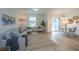 Open living space with light floors and comfy seating at 523 Truman Dr, Goose Creek, SC 29445