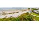 Beachfront view with sandy beach, ocean, and people enjoying the sun at 58 Grand Pavilion Blvd, Isle of Palms, SC 29451