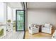 Bedroom with sliding glass doors leading to a private balcony at 58 Grand Pavilion Blvd, Isle of Palms, SC 29451