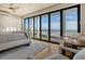 Main bedroom with ocean views and private balcony access at 58 Grand Pavilion Blvd, Isle of Palms, SC 29451
