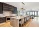 Modern kitchen with large island, marble countertops, and high-end appliances at 58 Grand Pavilion Blvd, Isle of Palms, SC 29451