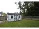 Large storage shed in backyard provides extra storage at 8245 Governors Walk, North Charleston, SC 29418
