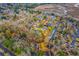 Aerial view of neighborhood featuring houses and a marsh at 8382 Camp Gregg Ln, North Charleston, SC 29418