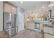 Open concept kitchen with stainless steel appliances at 8382 Camp Gregg Ln, North Charleston, SC 29418