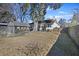 Large backyard with shed and wooden fence at 9609 Crosscut Dr, Ladson, SC 29456
