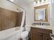 Bathroom features a shower/tub combo and vanity at 9609 Crosscut Dr, Ladson, SC 29456