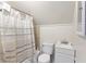 Small bathroom with shower/tub combo, toilet and sink at 9609 Crosscut Dr, Ladson, SC 29456